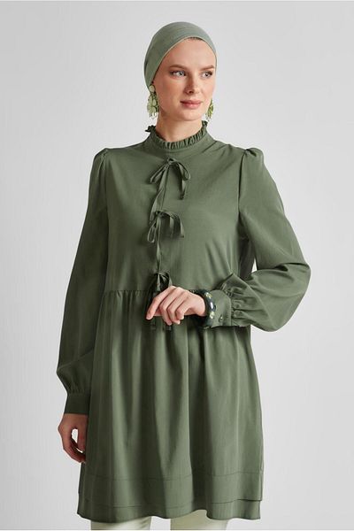Alvina Lace Detailled Tunic 45644