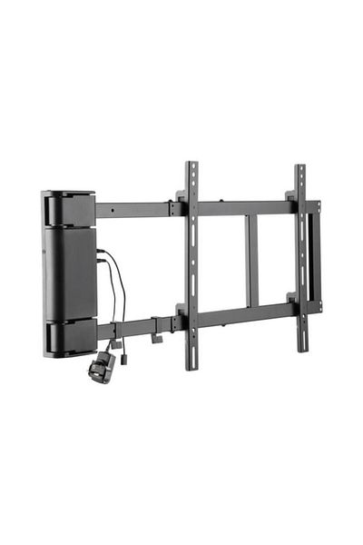 Generic HONEY BEE Panning Motorized TV Wall Mount with Remote Controller Black 32-60inch