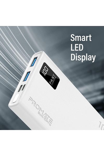 Promate Mobile Power Bank Bolt-10 Pro 10000mAh