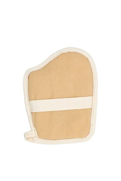 Generic HONEY BEE Lightweight Eco Friendly Natural Glove Shape Bath Loofah Beige BG 002