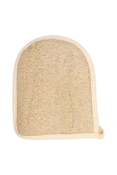Generic HONEY BEE Lightweight Eco Friendly Natural Hand Shape Bath Loofah Beige BG 001