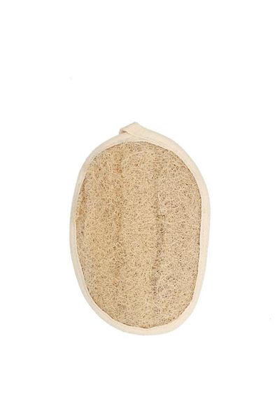 Generic HONEY BEE Lightweight Eco Friendly Natural Oval Shaped Bath Loofah Beige BG 006