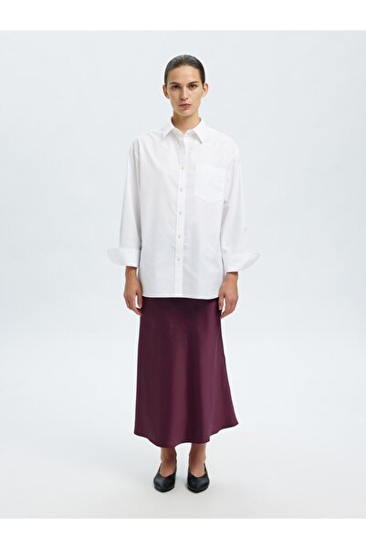 Selected Femme Midirock Satin