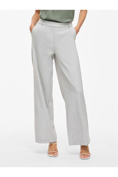 VILA Hose mit weitem Bein VIVARONE High Waist