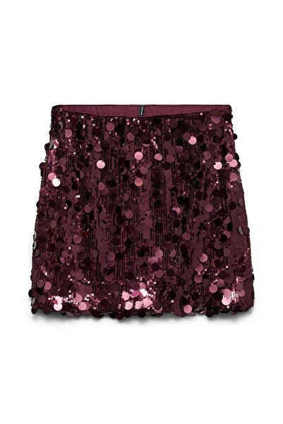Vero Moda Rock VMCUTE Hohe Taille Minirock