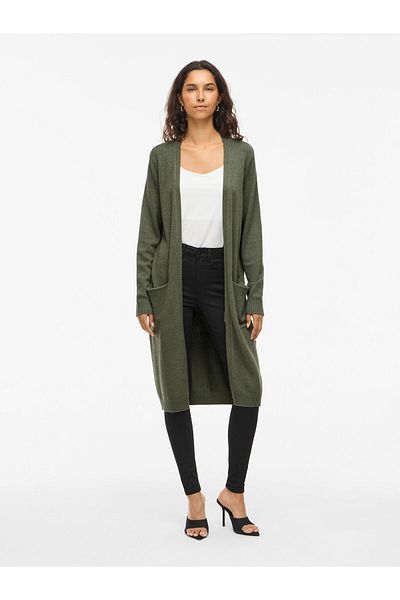 VILA Strickjacke VIRIL Longline