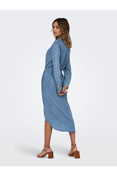 ONLY Jeanskleid ONLPEMA Midikleid