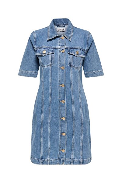 ONLY Jeanskleid ONLTHALIA Kurzes Kleid