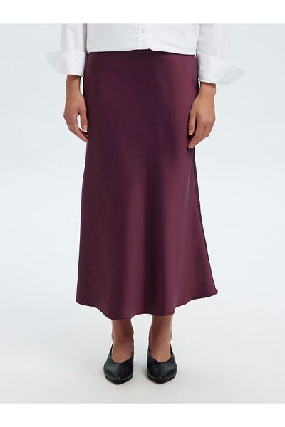 Selected Femme Midirock Satin