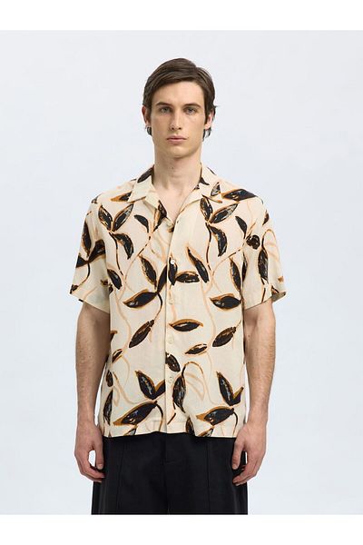 Selected Homme Kurzarmhemd Print