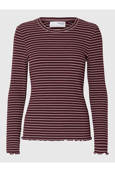 Selected Femme Longsleeve Gestreiftes