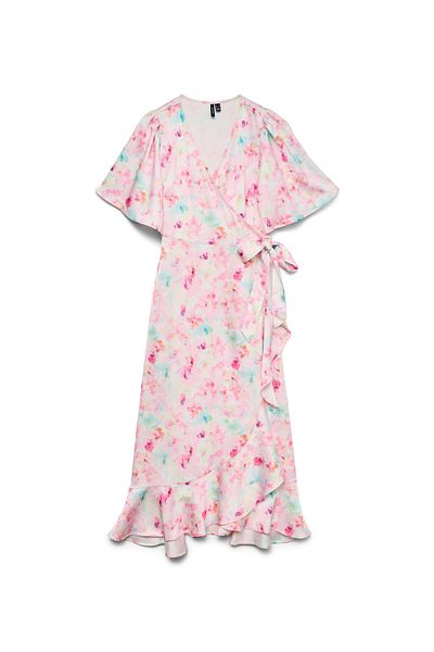 Vero Moda Kleid VMLIVIA Langes Kleid