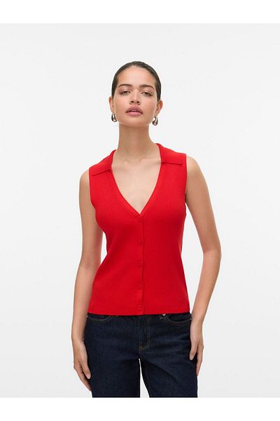 Vero Moda Strickpullover VMWILLOW Gestricktes Oberteil