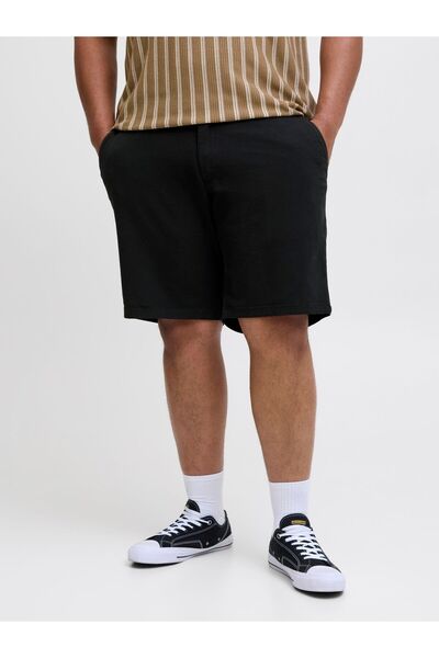 Jack & Jones Plus Shorts Locker sitzende Shorts in großen Größen