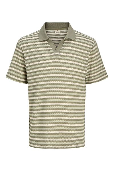 Jack & Jones Premium Poloshirt Gestreift Poloshirt