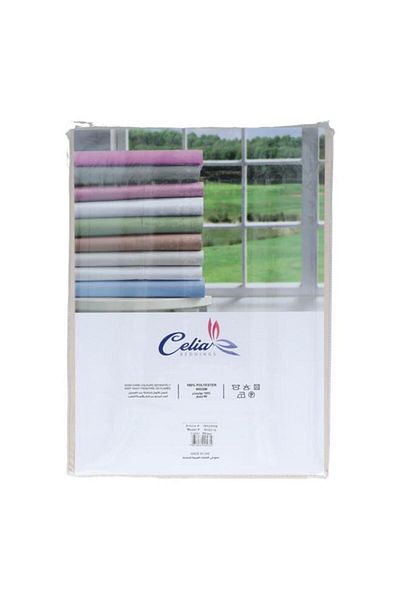 Generic Celia 4-Piece Elegant Design Queen Bed Sheet Set Wheat NH2216