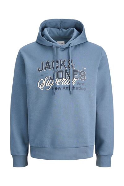 Jack & Jones Plus Kapuzenpullover Plus Size Logo Kapuzenpullover