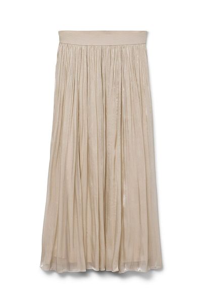 Veromoda Curve Rock VMCVIPS Mittlere Taille Langer Rock