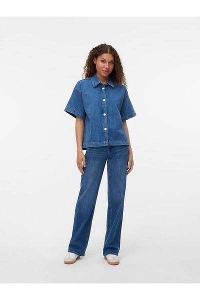 Vero Moda Jeanshemd VMTESSA Jeanshemd