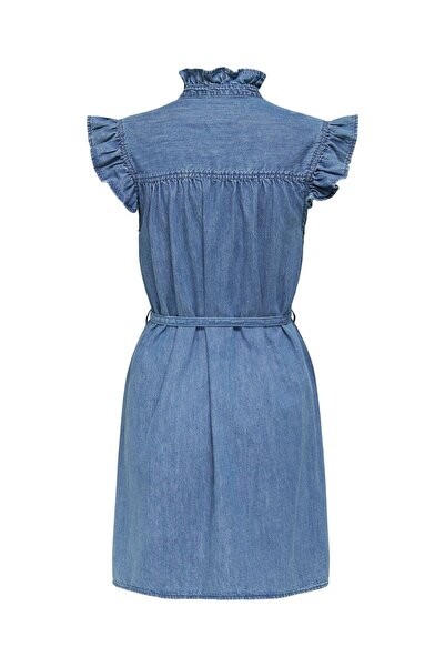 ONLY Jeanskleid ONLSHANIA Kurzes Kleid