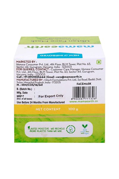 Mamaearth Ubtan Face Mask for Skin Lightening & Brightening