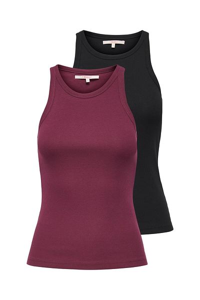 ONLY Tanktop ONLLINDSAY 2-pack Tanktop
