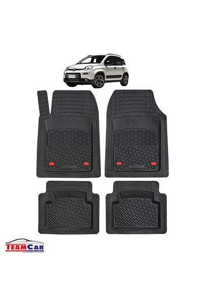 TEAMCAR Covorașe Auto Fiat Panda Iii - Black