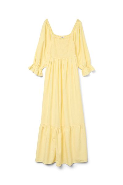 Vero Moda Kleid VMMARIELL Langes Kleid