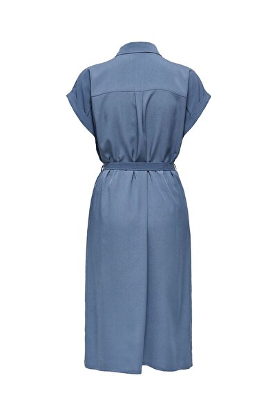 ONLY Hemdblusenkleid ONLHANNOVER Langes Kleid