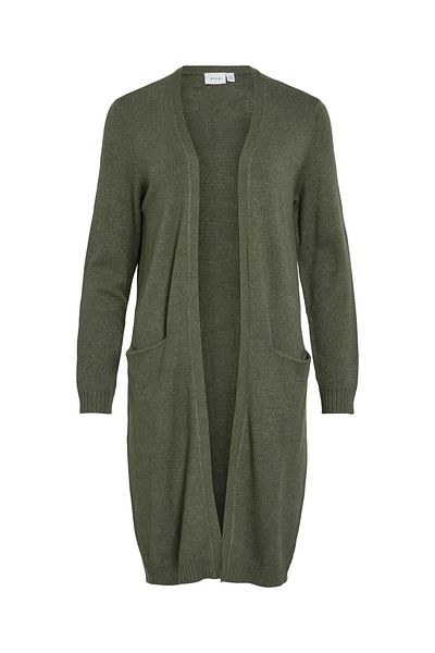 VILA Strickjacke VIRIL Longline