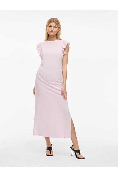 VILA Maxikleid VISUMMER Flügelärmel
