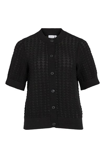 VILA Strickjacke VIVUA Kurzarm