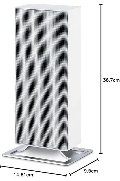 Stadler Form Swiss Design Anna 2000W Fan Heater, Thermostat, Auto Off, Quiet, GCC 3-Pin Plug, 2-Year Warranty