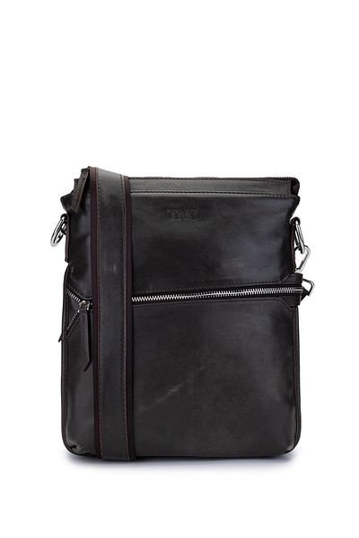 Tamer Tanca Men's Genuine Leather Whiskey Vintage Messenger Bag