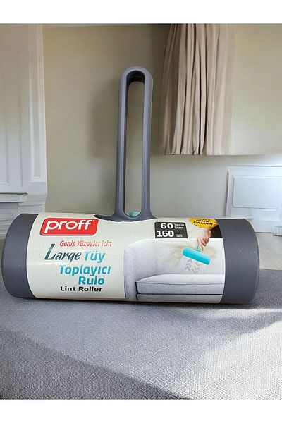 Proff 240 Sheets 4 Large Feather Collector Rollers (4X60=240 Pieces)