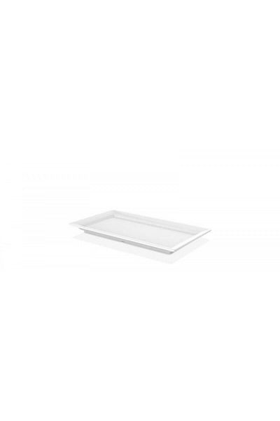 Raki Platou din melamin RAKI Orta GN 1/4 26,5x16 cm culoare alba