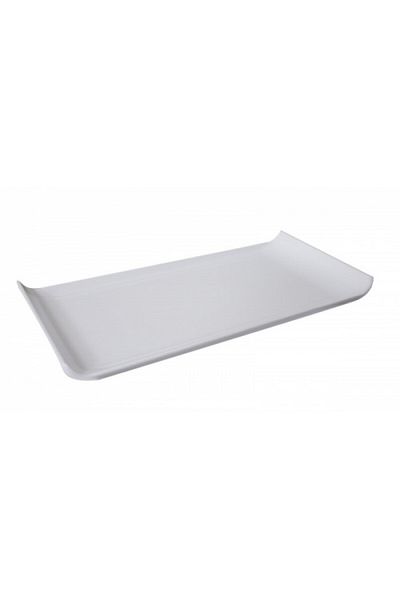 Raki Rectangular tray RAKI SALTO 30x14.5x2.7cm white