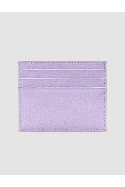 Cabani 100% Genuine Leather Lilac Women's Card Holder
