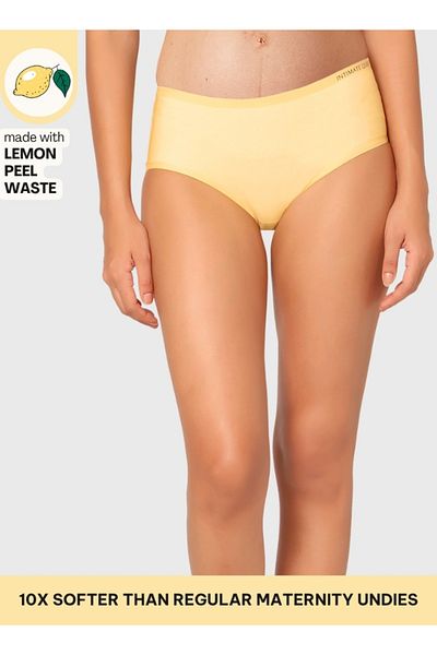 Intimate Queen Lemon Bae Maternity Briefs – Ultra Soft, Seamless Comfort for Pregnancy & Sensitive Skin