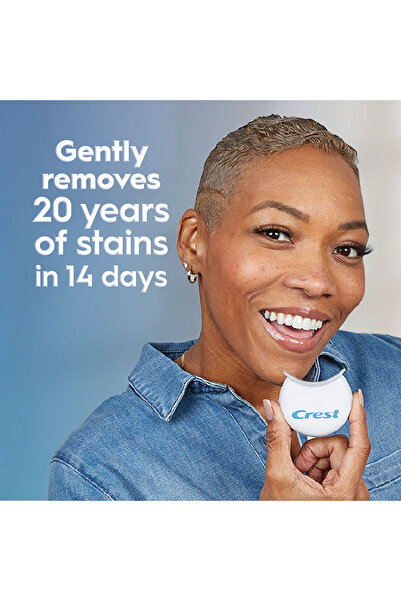 CREST Box of 14x Teeth Strips, Crest, 3D White, Sensitive, 6% Concentration, 14 days