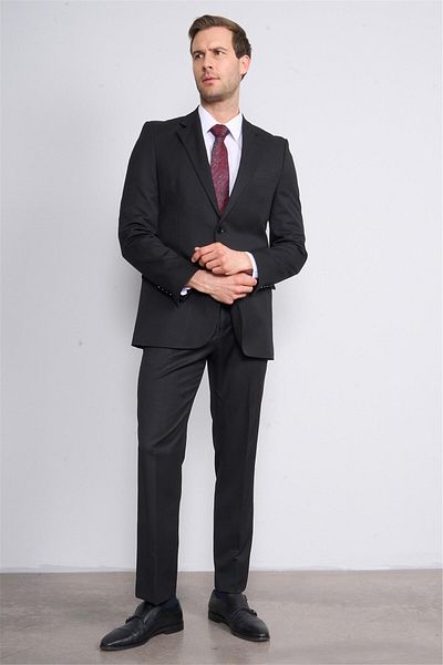 Mentality 9124 Men's Loco 8 Drop Suit Black