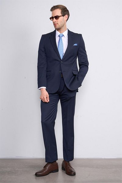 Mentality 9124 Men's Loco 8 Drop Suit Navy Blue