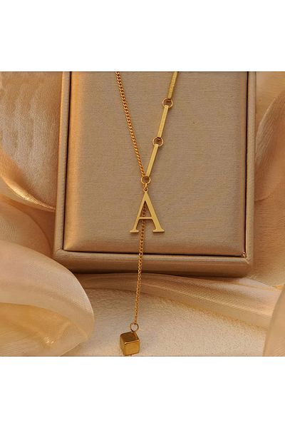 Ayzen Letter A necklace