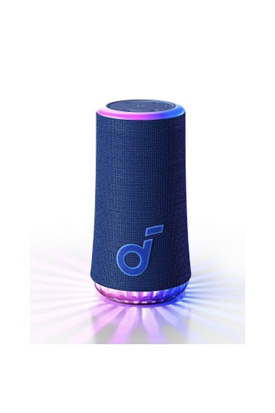 Anker Boxă wireless portabilă Soundcore Glow, 30w, 18h de redare, sunet la 360°, IP67, albastră