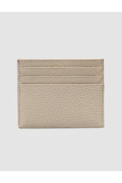 Cabani 100% Genuine Leather Mink Unisex Card Holder