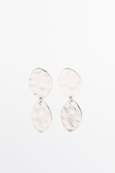 Massimo Dutti Metal parçalı küpe