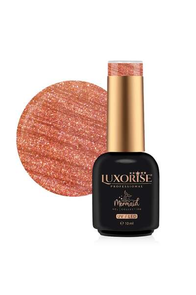 LUXORISE Mermaid Semi-Permanent Nail Polish - Sunset Reef 10ml