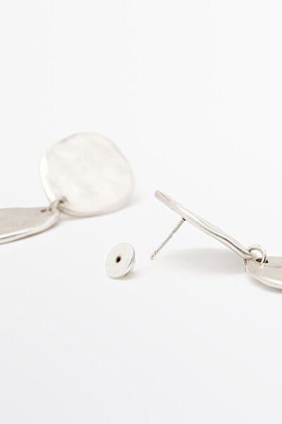 Massimo Dutti Metal parçalı küpe