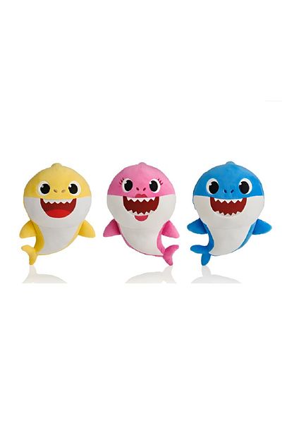 rexa Daddy Shark Singing Plush Doll – Soft Musical Toy with Baby Shark Song