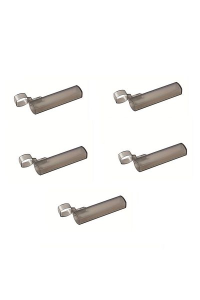 Choice 5pcs Portable Plastic Toothpick Case - Clear Toothpick Holder for Outdoor Travel, Kitchen, and Resta